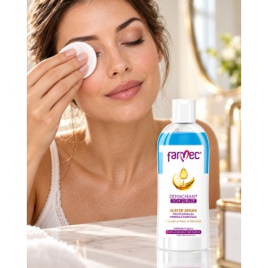 [Demachiant bifazic pentru ochi si buze, cu ulei de argan, farmec, 150 ml - 1001cosmetice.ro] [4]