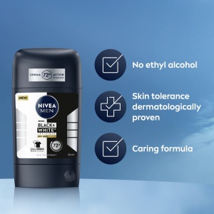 [Deodorant antiperspirant stick, black & white, invisible, epic night, nivea men, 50 ml - 1001cosmetice.ro] [4]