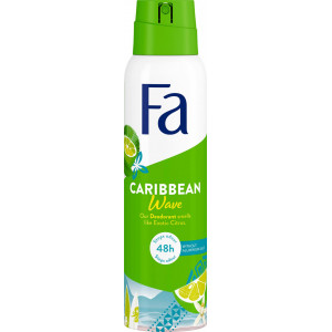 Deodorant spray Caribbean Wave, Fa, 150 ml