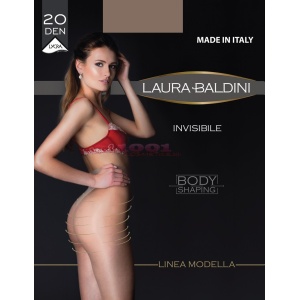 Dres modelator damă Invisible Body Shaping 20 DEN CULOAREA PICIORULUI Laura Baldini
