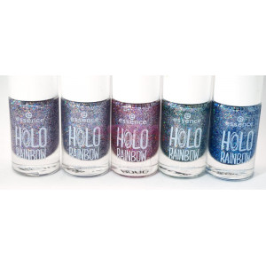 Essence holo rainbow cu aspect holografic si particule de glitter lac de unghii thumb 3 - 1001cosmetice.ro