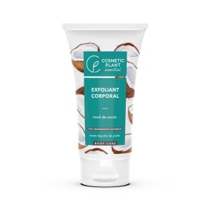 Gel de dus, cosmetic plant | Exfoliant corporal cu nuca de cocos cosmetic plant, 150 ml | 1001cosmetice.ro