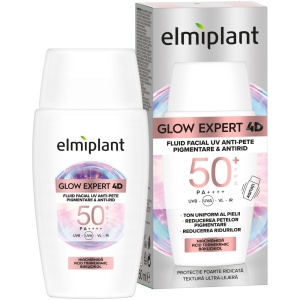 [Fluid facial uv anti-pete pigmentare antirid spf 50+ glow expert 4d elmiplant, 50 ml - 1001cosmetice.ro] [3]
