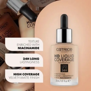 [Fond de ten hd liquid coverage, sand beige 30, catrice, 30 ml - 1001cosmetice.ro] [3]