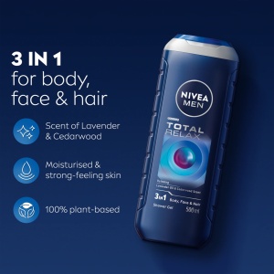 [Gel de dus 3in1, total relax, nivea men, 500 ml - 1001cosmetice.ro] [3]