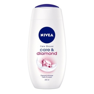 Promotii | Gel de dus, care & diamond, nivea,250 ml | 1001cosmetice.ro