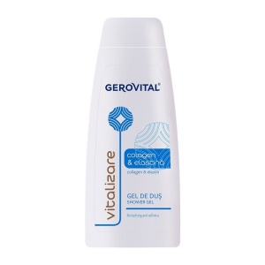 Corp, gerovital | Gel de dus cu colagen si elastina, vitalizare, gerovital, 750 ml | 1001cosmetice.ro