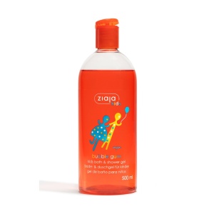 Ingrijire copii | Gel de dus si baie pentru copii, bubble gum, ziaja, 500 ml | 1001cosmetice.ro