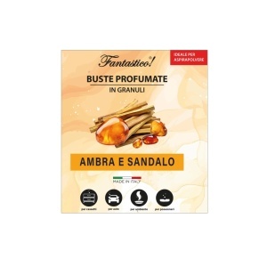Produse cosmetice online - 1001cosmetice.ro | Granule parfumate pentru aspirator si camera ambra e sandalo camomilla torino, 35 g | 1001cosmetice.ro