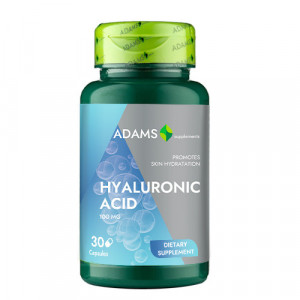 Hyaluronic acid, supliment alimentar, 100 mg, adams thumb 2 - 1001cosmetice.ro