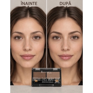 [Kit pentru sprancene, brow this way, medium brown 02, rimmel london, 2.4 g - 1001cosmetice.ro] [4]