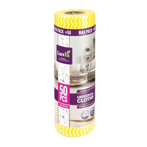 Baie, luxia | Lavete universale, verde 50 bucati, galbena 26x32cm, luxia 4040 | 1001cosmetice.ro