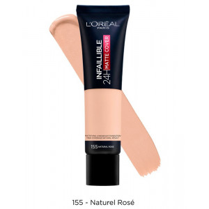 LOREAL INFAILLIBLE 24H MATTE COVER FOND DE TEN NATURAL ROSE 155