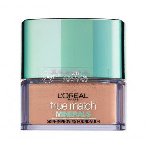 Loreal true match minerals skin-improving foundation fond de ten 3.n beige creme thumb 1 - 1001cosmetice.ro