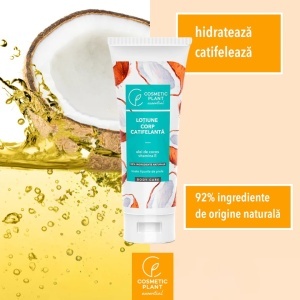 [Lotiune de corp catifelanta, cu ulei de cocos si vitamina e, cosmetic plant, 200 ml - 1001cosmetice.ro] [2]