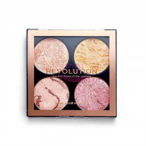 Makeup revolution highlighter and bronzer cheek kit fresh perspective thumb 1 - 1001cosmetice.ro