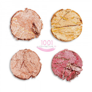 Makeup revolution highlighter and bronzer cheek kit fresh perspective thumb 2 - 1001cosmetice.ro