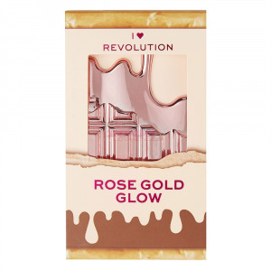 Makeup revolution i love revolution rose gold glow highlighting mini paleta iluminatoare thumb 4 - 1001cosmetice.ro