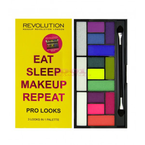 Makeup revolution london pro looks palette eat sleep makeup repeat thumb 1 - 1001cosmetice.ro