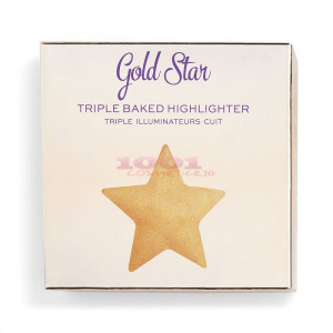 Makeup revolution triple baked highlighter gold star thumb 4 - 1001cosmetice.ro