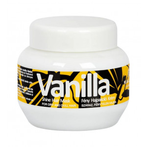 Masca cu vanilie, pentru par uscat, Kallos, 275 ml