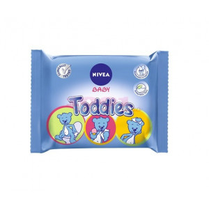 NIVEA BABY TODDIES SERVETELE UMEDE BIODEGRADABILE PENTRU COPII 60 BUCATI