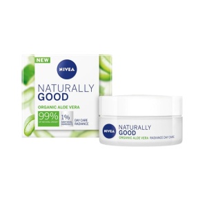 Creme fata, nivea | Nivea naturally good organic aloe vera crema de zi | 1001cosmetice.ro