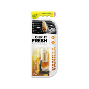 Odorizant auto lichid clip it fresh vanilla elix 5 ml thumb 1 - 1001cosmetice.ro