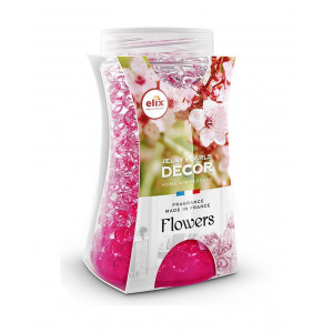 Odorizant cu perle decorative de gel, Flowers Elix, 350 ml