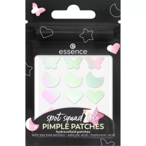 Acnee &amp; puncte negre | Plasturi pentru cosuri spot squad holo pimple patches essence | 1001cosmetice.ro