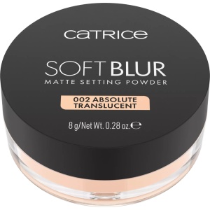 Pudra | Pudra pentru fixare mata soft blur mattifying powder absolute translucent 002 catrice, 8g | 1001cosmetice.ro