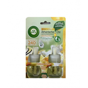 Rezerva odorizant electric de camera Duo, Vanilie si Iasomie Air Wick, Set 2x19 ml