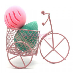 Rial makeup accessories suport pink bicycle pentru buretei de makeup thumb 4 - 1001cosmetice.ro