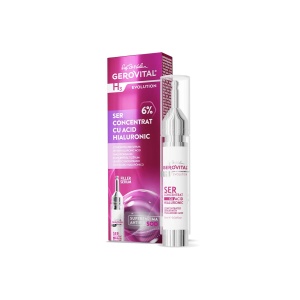 Ser H3 Evolution cu Acid Hialuronic 6%, Gerovital, 10 ml