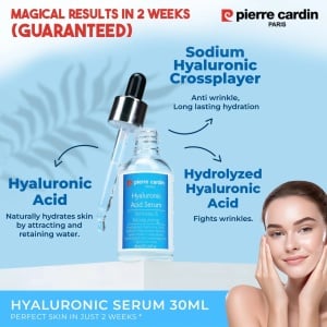 [Ser hidratant antirid cu acid hialuronic, pierre cardin, 30 ml - 1001cosmetice.ro] [5]