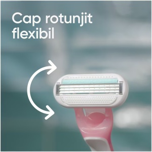 [Set aparat de ras extra comfort oceana venus, gillette, 4 bucati - 1001cosmetice.ro] [7]