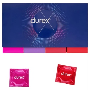 Set prezervative diverse modele, Durex, 40 bucati