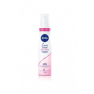 Spuma de par Care & Hold Soft Touch nivel de putere 3, Nivea, 150 ml