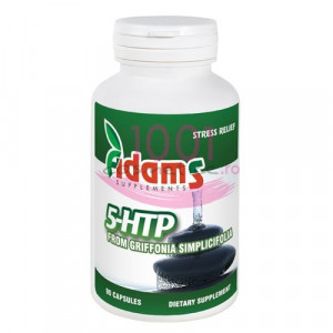 Adams supplements 5-htp cutie 90 tablete thumb 1 - 1001cosmetice.ro