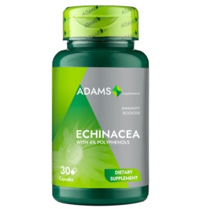 Suplimente &amp; produse bio, adams | Adams supplements echinacea 400 mg cutie 30 tablete | 1001cosmetice.ro