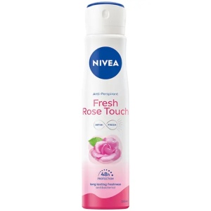 Nivea | Antiperspirant deodorant spray fresh rose touch 48h, nivea, 250 ml | 1001cosmetice.ro