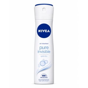 Promotii | Antiperspirant deodorant spray, pure invisible quick dry nivea, 150 ml | 1001cosmetice.ro