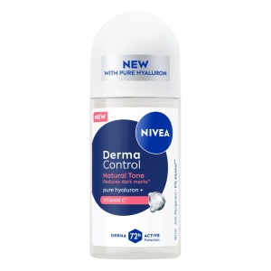 Spray &amp; stick dama | Antiperspirant roll-on 72h derma control natural tone, nivea, 50 ml | 1001cosmetice.ro