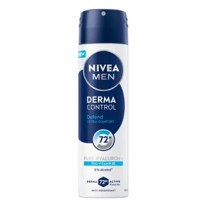Antiperspirant spray Derma Control Defend, Nivea Men, 150 ml