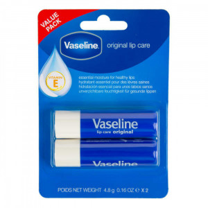 Balsam de buze Set 2 bucati Vaseline Original Lip Care, 2x 4,8 g
