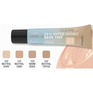 Catrice clean id 24h hyper hydro skin tint fond de ten neutral toffee 030 thumb 4 - 1001cosmetice.ro