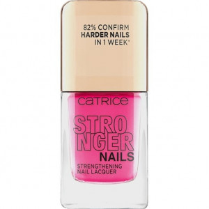 CATRICE STRONGER NAILS STRENGHTENING NAIL LACQUER LAC DE UNGHII INTARITOR PINK WARRIOR 10