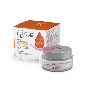 COSMETIC PLANT CREMA 4D ANTIRID HIDRATANTA CU ACID HIALURONIC SI ULEI DE ARGAN TEN NORMAL MIXT