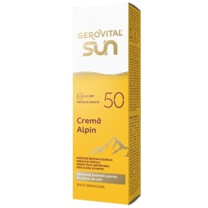 Creme fata | Crema alpin cu spf 50, gerovital sun, 50 ml | 1001cosmetice.ro