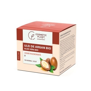 [Crema regeneranta de zi cu ulei de argan bio si extract bio de aloe vera cosmetic plant, 50 ml - 1001cosmetice.ro] [4]